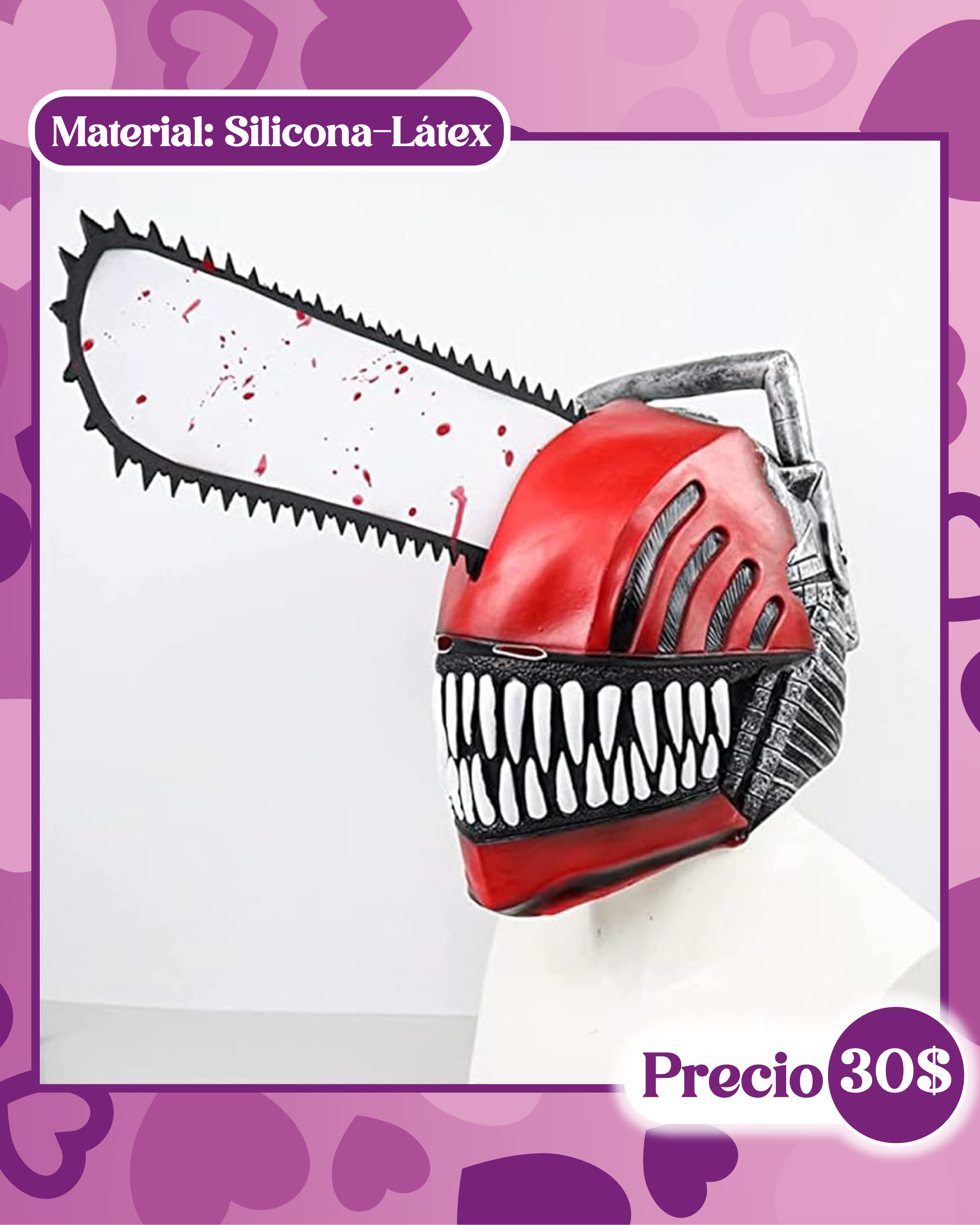 Mascara Chainsaw Man Denji